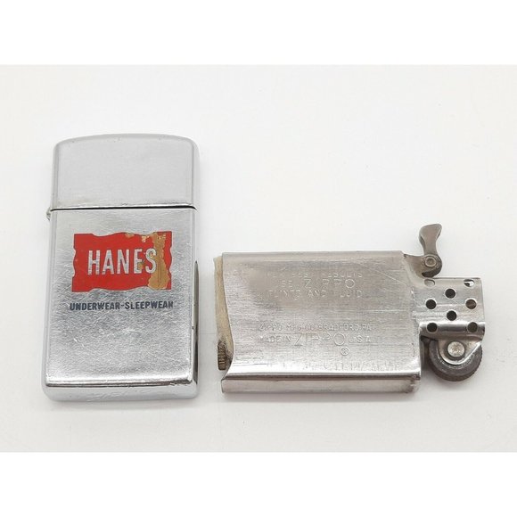 1960 USA Hanes Underwear Sleepwear Haynes Vintage Zippo. Read - Picture 7 of 7